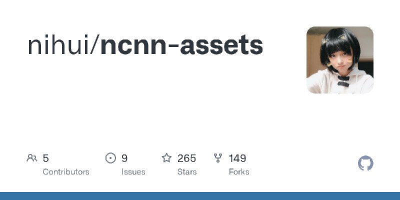 GitHub - nihui/ncnn-assets