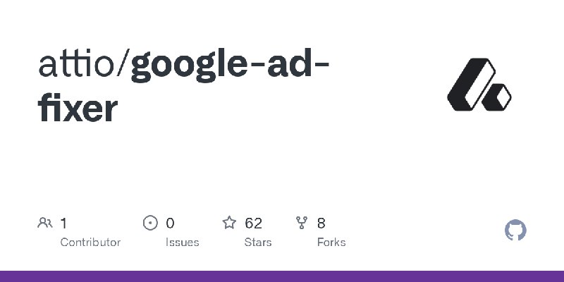 GitHub - attio/google-ad-fixer