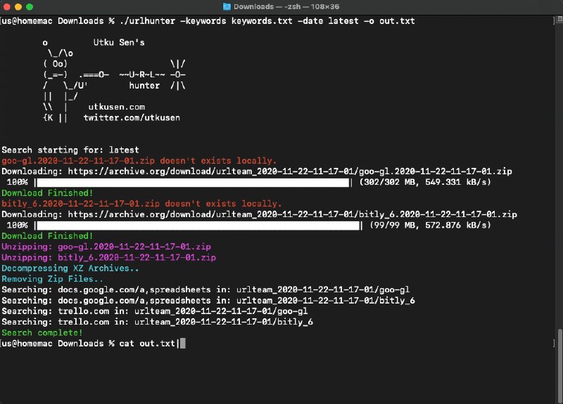 GitHub - utkusen/urlhunter: a recon tool that allows searching on URLs that are exposed via shortener services