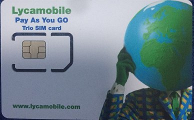 Lycamobile美国电话卡激活及充值教程