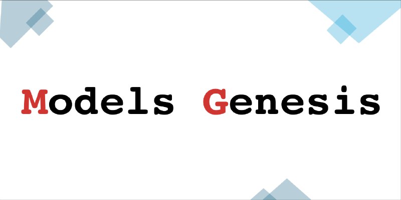 GitHub - MrGiovanni/ModelsGenesis: [MICCAI 2019 Young Scientist Award] [MEDIA 2020 Best Paper Award] Models Genesis, one of the…