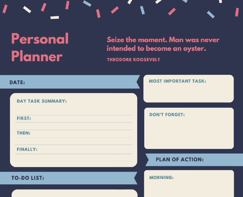Free Digital Planners - Personalize Planners Online | Canva