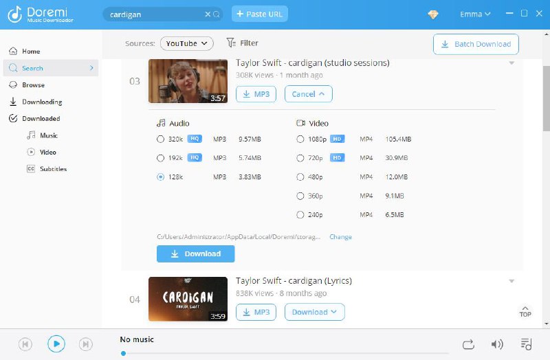 Doremi Music Downloader 9.3.2