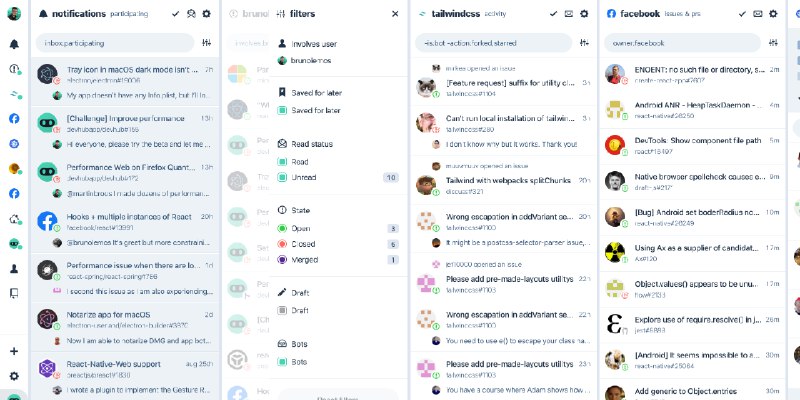 GitHub - devhubapp/devhub: TweetDeck for GitHub - Filter Issues, Activities & Notifications - Web, Mobile & Desktop with 99% code…