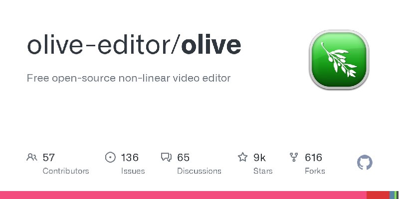 GitHub - olive-editor/olive: Free open-source non-linear video editor