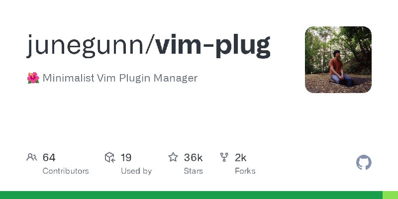 GitHub - junegunn/vim-plug: :hibiscus: Minimalist Vim Plugin Manager