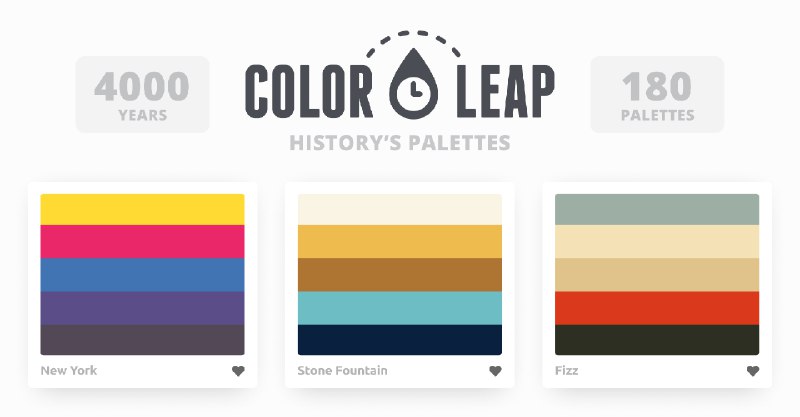 Color Leap - History's Palettes