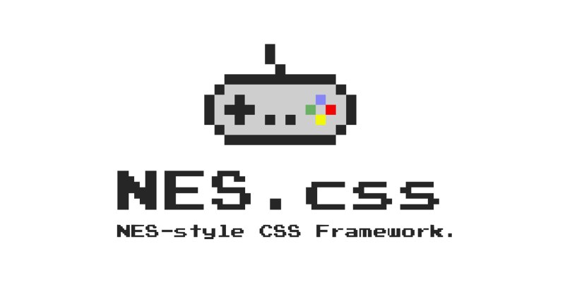 GitHub - nostalgic-css/NES.css: NES-style CSS Framework | ファミコン風CSSフレームワーク