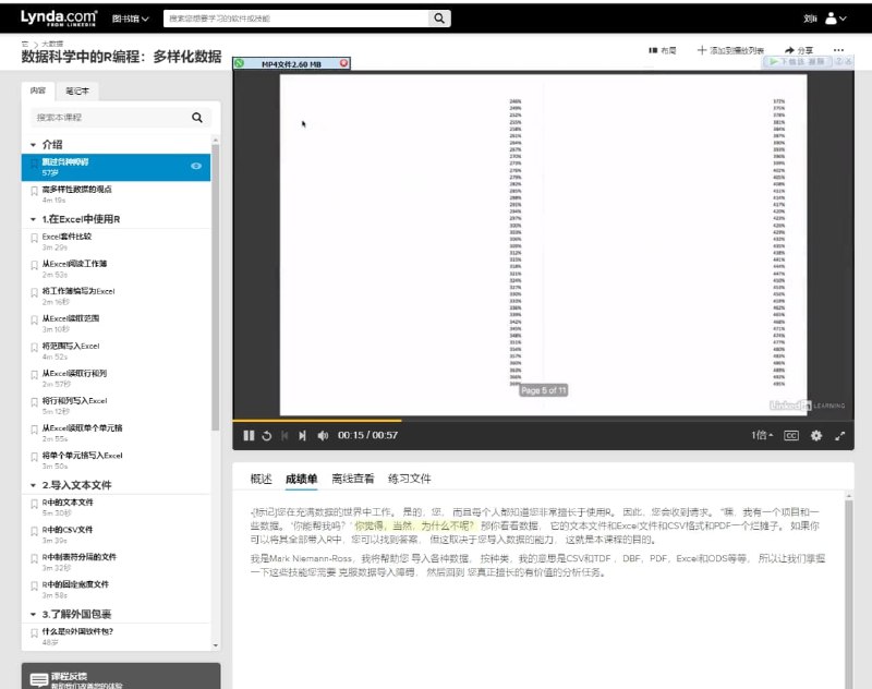 频道新增lynda课程频道新增lynda课程