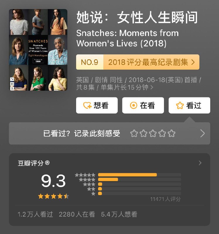 9部重塑世界观的 #纪录片9部重塑世界观的 #纪录片