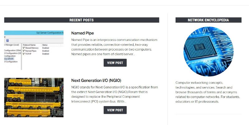 Network Encyclopedia  适用于学生、教育者和IT专业人士的网络和技术概念 #百科全书