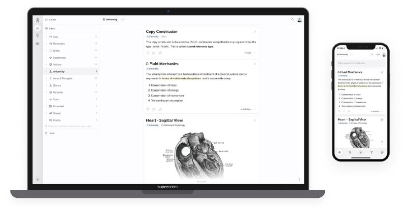 Supernotes，一款免费的  #Markdown 笔记 #软件 ，提供了记事卡、任务清单管理、多笔记嵌套、可视化图表、PDF 导出、API 集成等功能该软件支持 Windows、Linux、macOS 等主流桌面平台，桌面端全部功能均可免费使用，并面向开发者提供一定量的 API 调用次数 #笔记工具Supernotes，一款免费的  #Markdown 笔记 #软件 ，提供了记事卡、任务清单管理、多笔记嵌套、可视化图表、PDF 导出、API 集成等功能该软件支持 Windows、Linux、macOS 等主流桌面平台，桌面端全部功能均可免费使用，并面向开发者提供一定量的 API 调用次数 #笔记工具