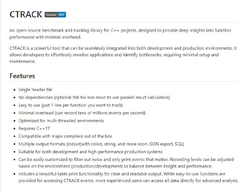 CTrack
