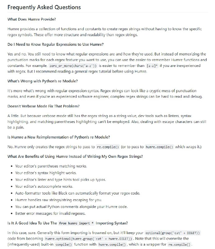 一个用于Python的人类可读的正则表达式模块