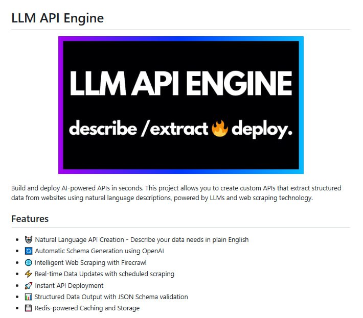 LLM API Engine