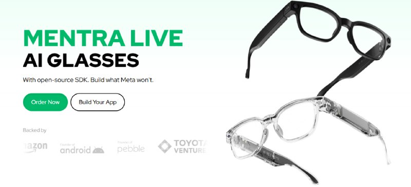 MentraOS 是一个开源项目，专为各种智能眼镜打造，集成了字幕显示、AI 助手、通知推送、实时翻译等实用功能