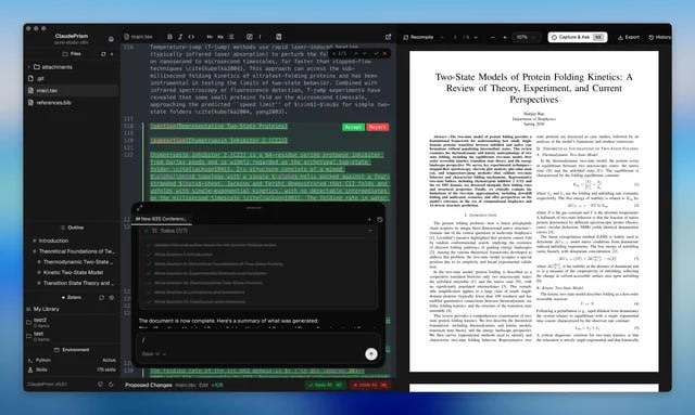 Claude Code + LaTeX