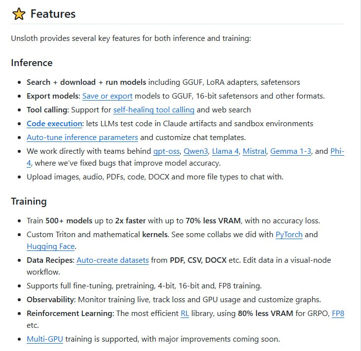 Unsloth Studio开源