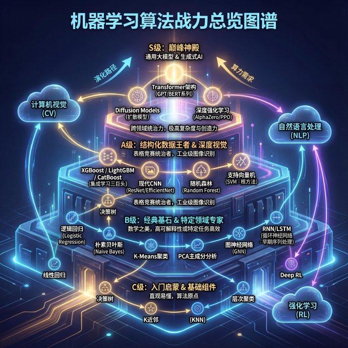机器学习算法战力榜