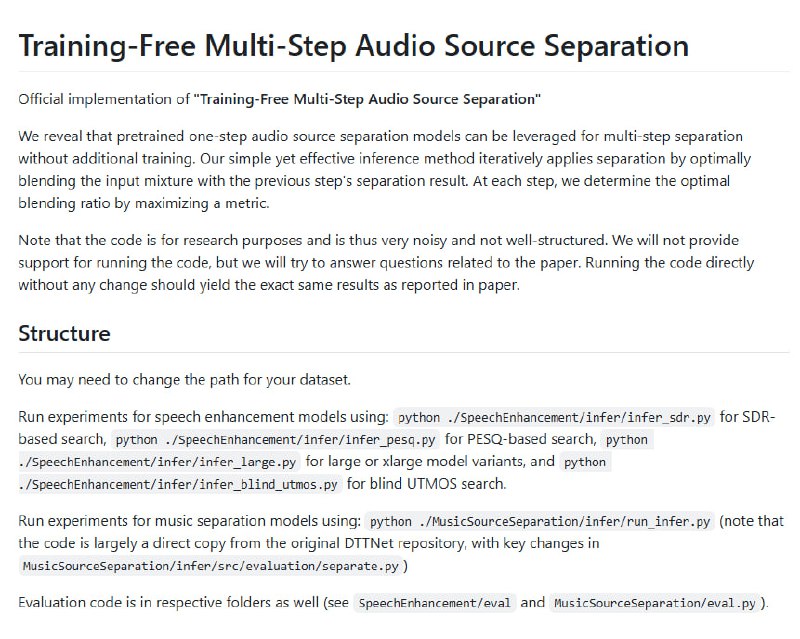 TrainingFreeMultiStepASR