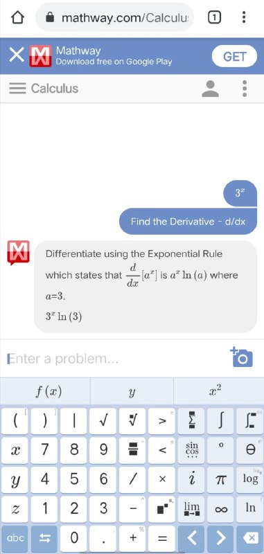 mathway 一个好用的在线数学计算器，可以算微积分