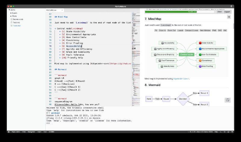 yn  面向程序员的本地 #Markdown #笔记工具 ，拥有和其它工具不一样的体验技术笔记