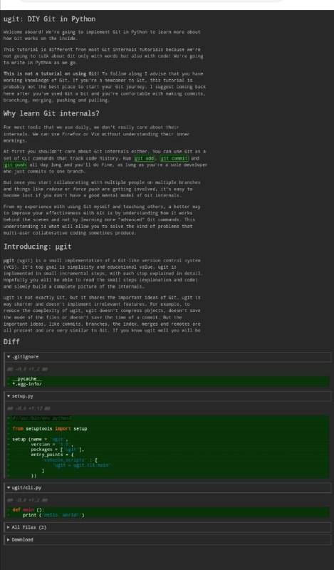 Hacker News 上的一个教程