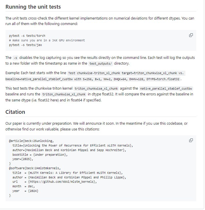 NX-AI mLSTM Kernels