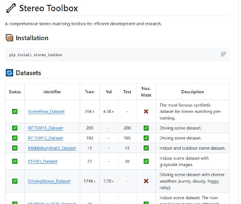 Stereo Toolbox