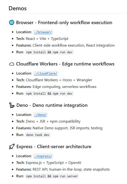 LlamaIndex Workflows TS