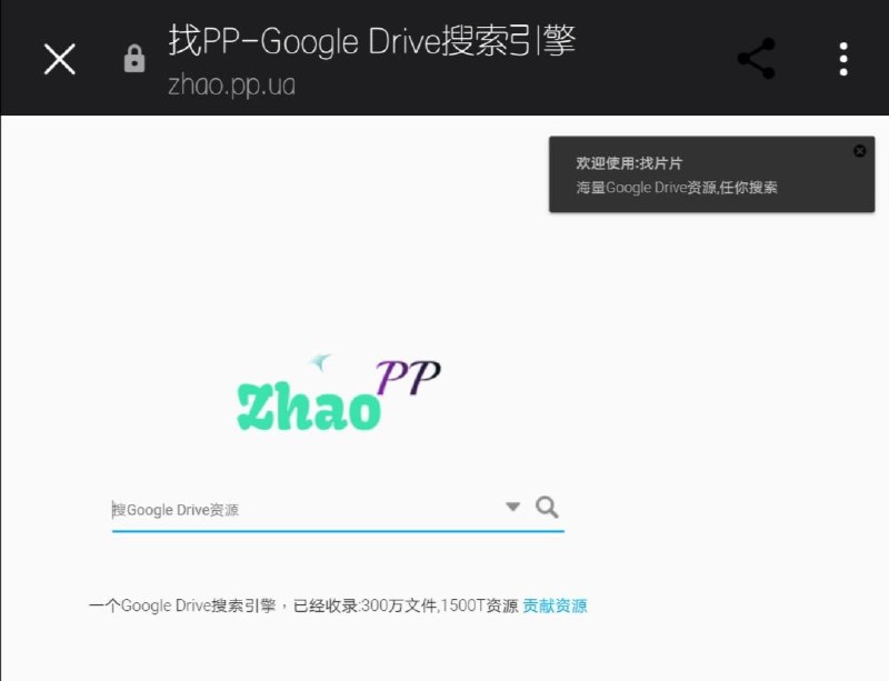 zhaoPP 一个基于ElasticSearch的Google Drive #搜索引擎 #GDps