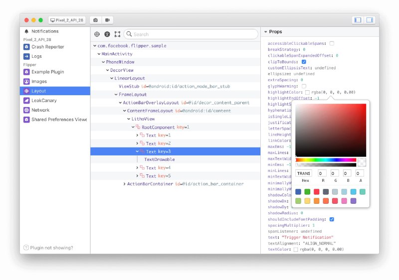 Facebook 在 GitHub 上开源的一款移动端 #调试工具 