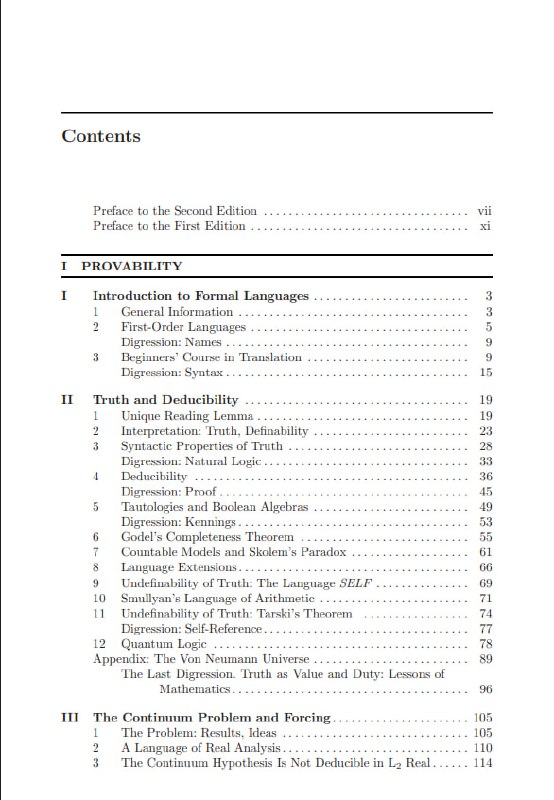 俄罗斯数学家尤里·马宁的著作《数学家的数学逻辑课程》英文版第二版现在面向公众免费开放了 | #电子书本书是为数学家提供的一本高级的数学逻辑教科书，涵盖了数学逻辑的重要发现，如连续统假设的独立性、可数集的丢番图性质以及一些古老问题的算法不可解性