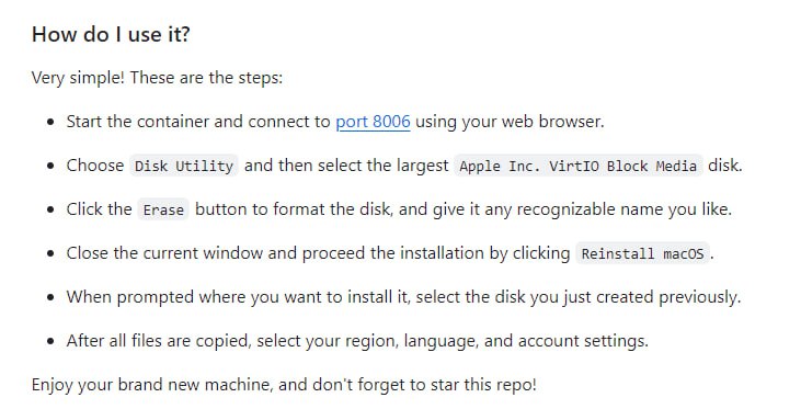 dockur/macOS