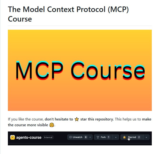 The Model Context Protocol (MCP) Course