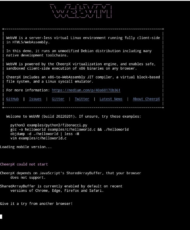 WebVM