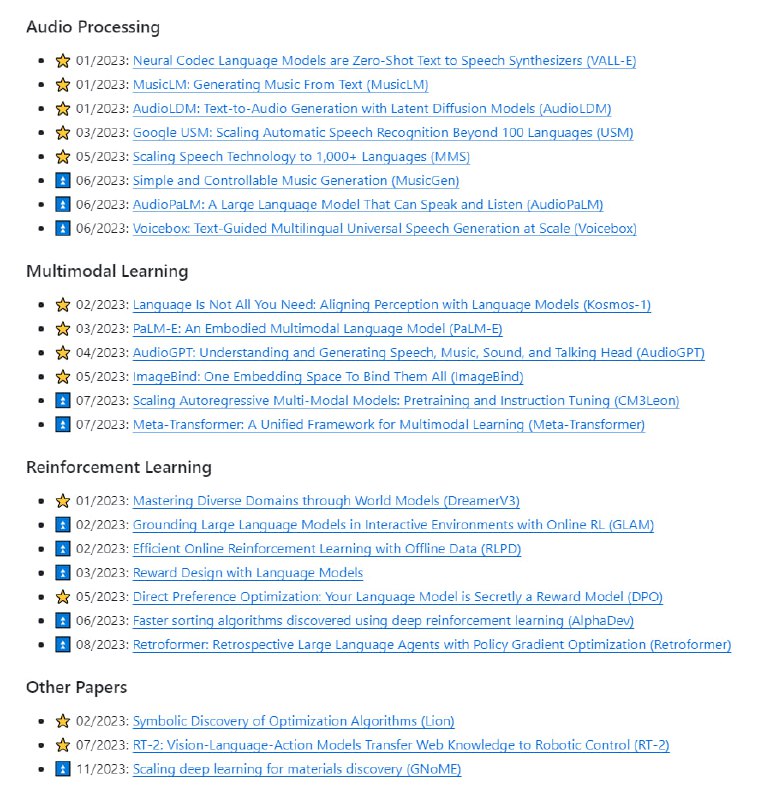 Awesome AI Papers