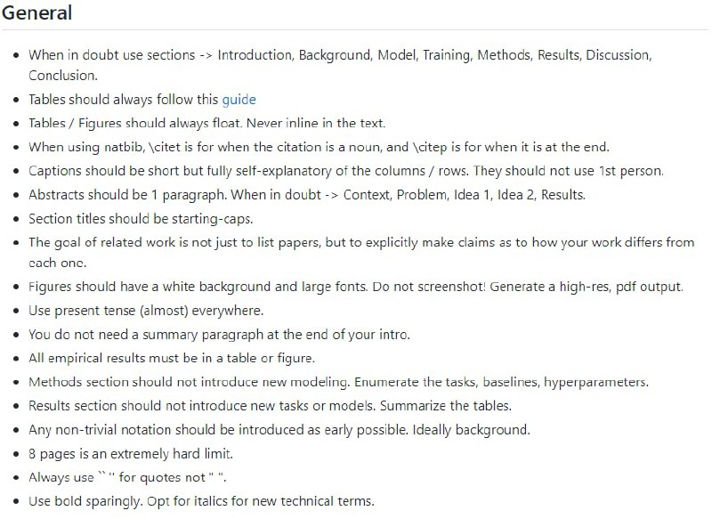 Paper Style Guide