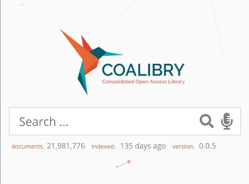 Coalibry资源开放获取 #平台