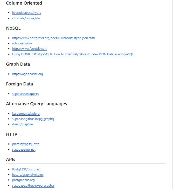 Postgres for Everything (e/postgres)