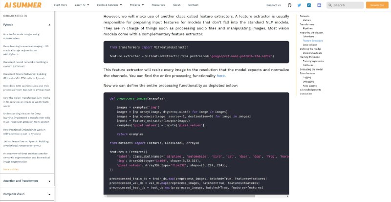 基于AI Summer的科学博客模板模板基于theaisummer.com，支持多种必要的组件，可用于科学博客，比如