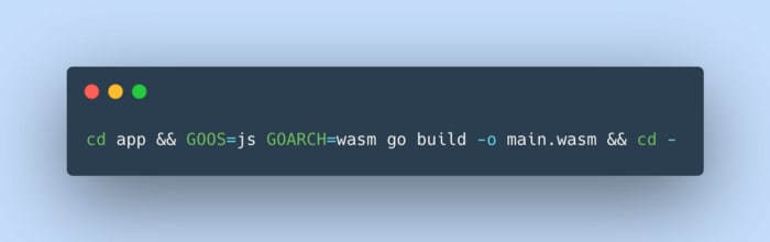 从头开始使用 Golang 进行 WebAssembly