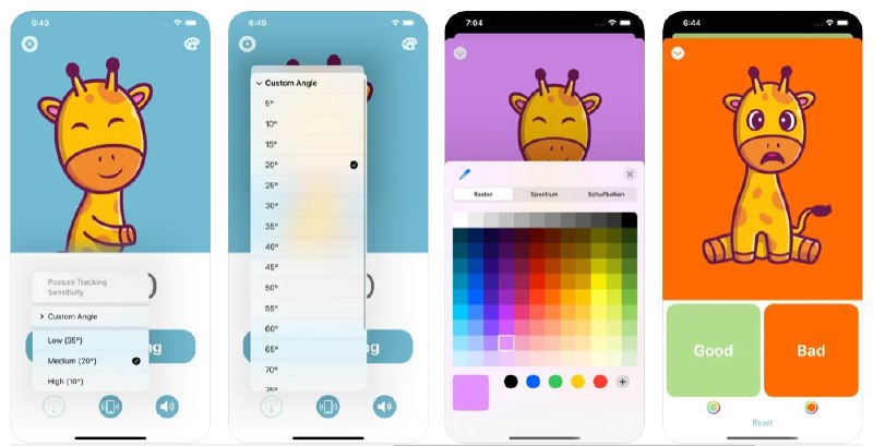 Posture Pal - 用 AirPods 来改善体态Posture Pal 通过 AirPods 耳机中动作传感器帮助您提升颈部和肩膀的体态