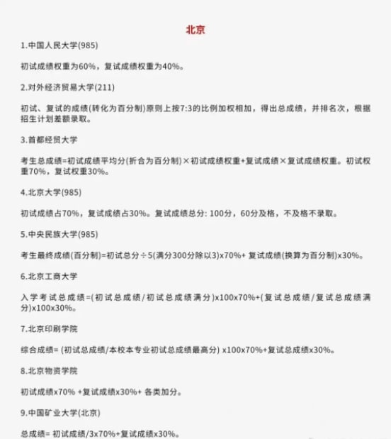 #考研  复试考察的是学生的综合能力，对于不善于口头表述的学生就需要注意一下报考院校的初复试占比，选择院校时尽量选择复试占比低的院校#考研  复试考察的是学生的综合能力，对于不善于口头表述的学生就需要注意一下报考院校的初复试占比，选择院校时尽量选择复试占比低的院校