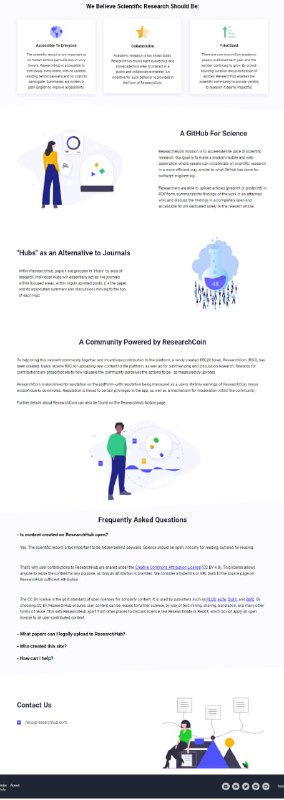 GitHub是码农的社媒，Researchhub则是科学研究者的GitHub，其使命是加快科学研究的步伐