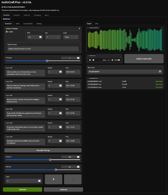 AudioCraft Plus