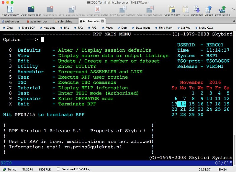 ZOC Terminal 是一款专业的 #Linux 终端 #模拟器 和 Telenet 客户端，支持 Windows 和 macOS 双平台