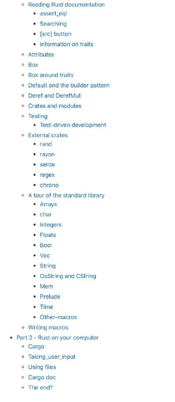 一本开源免费的 #Rust #书籍 Easy Rust作者是一位生活在韩国的加拿大人，发现身边同事朋友在阅读英语版 Rust 技术书籍时非常困难，于是便有了这本书