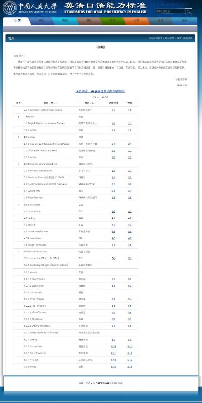一个快速帮你提高英语口语的网站 中国人民大学英语口语标准是一个权威且全面的 #英语 口语训练学习网站，它提供30个完全免费的英语语音和英语朗读视频教程，帮助你快速提高你的英语口语