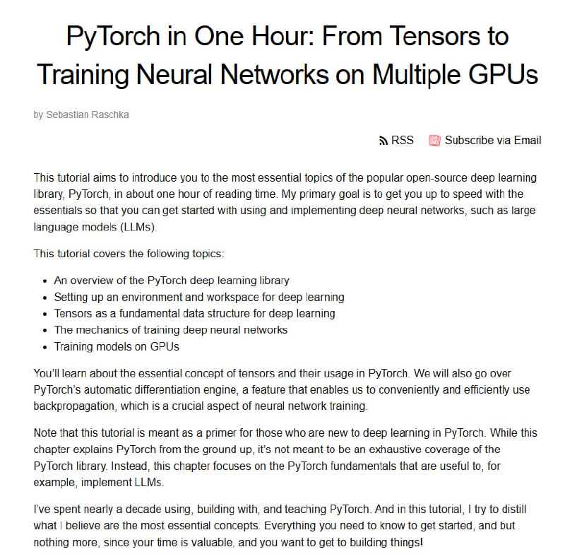 入门PyTorch首选指南